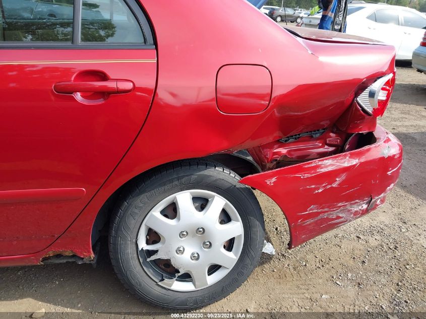 2006 Toyota Corolla Le VIN: JTDBR32EX60069652 Lot: 43292230