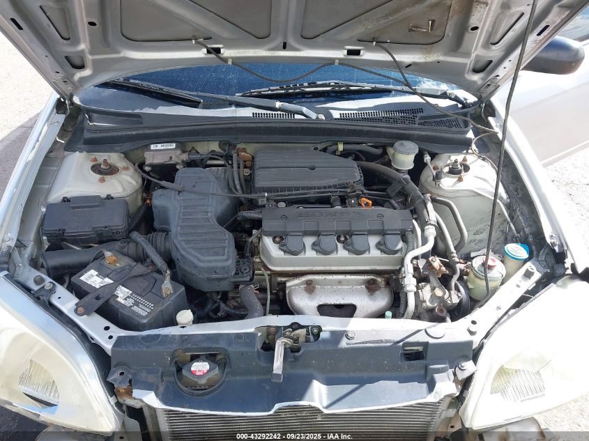 2003 Honda Civic Lx VIN: 1HGEM22503L065580 Lot: 43292242