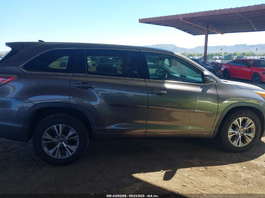 2016 Toyota Highlander Le Plus V6 VIN: 5TDZKRFH4GS149036 Lot: 43292256