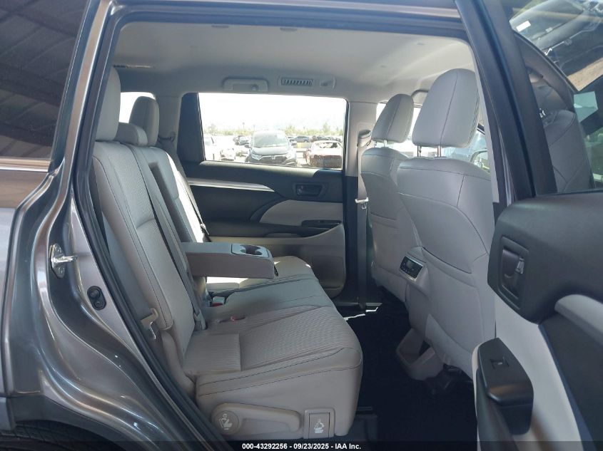 2016 Toyota Highlander Le Plus V6 VIN: 5TDZKRFH4GS149036 Lot: 43292256