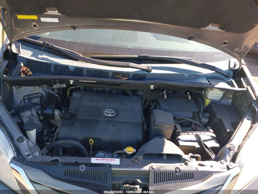 2012 Toyota Sienna Xle 7 Passenger VIN: 5TDDK3DC8CS048347 Lot: 43292283