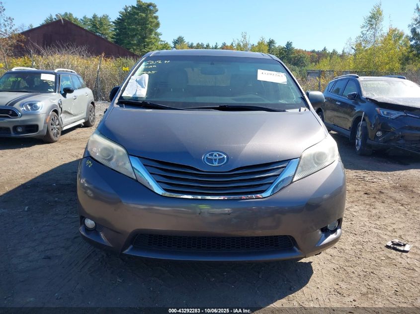 2012 Toyota Sienna Xle 7 Passenger VIN: 5TDDK3DC8CS048347 Lot: 43292283