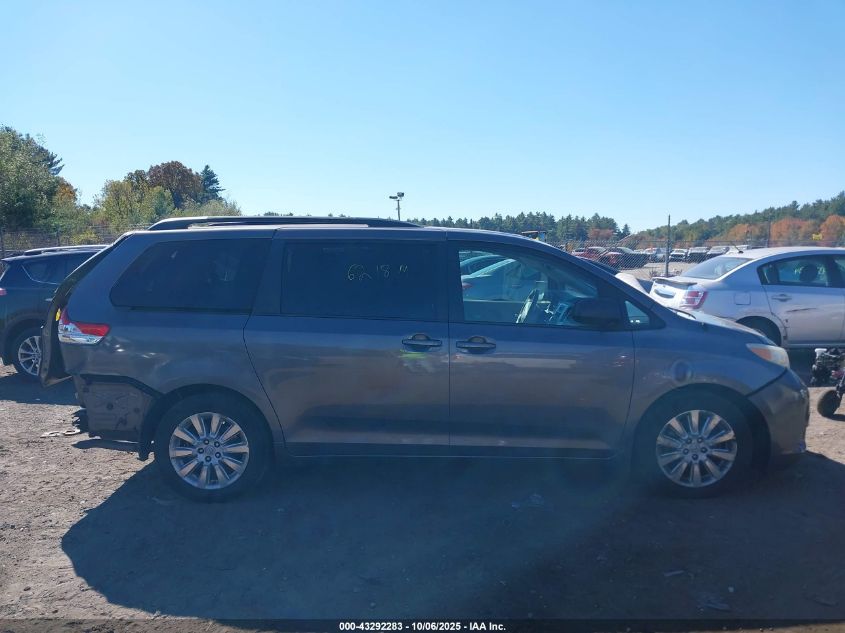 2012 Toyota Sienna Xle 7 Passenger VIN: 5TDDK3DC8CS048347 Lot: 43292283