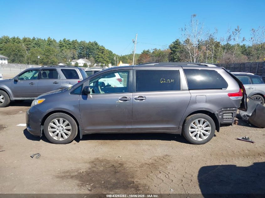 2012 Toyota Sienna Xle 7 Passenger VIN: 5TDDK3DC8CS048347 Lot: 43292283
