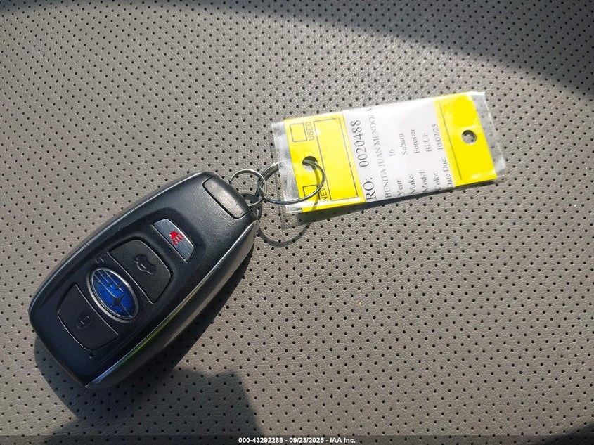 2016 SUBARU FORESTER 2.5I TOURING - JF2SJAXCXGH556955