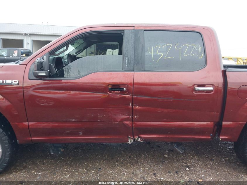 2017 Ford F-150 Xlt VIN: 1FTEW1EF4HFA65644 Lot: 43292295