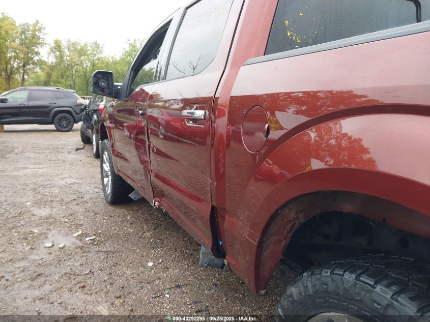 2017 Ford F-150 Xlt VIN: 1FTEW1EF4HFA65644 Lot: 43292295