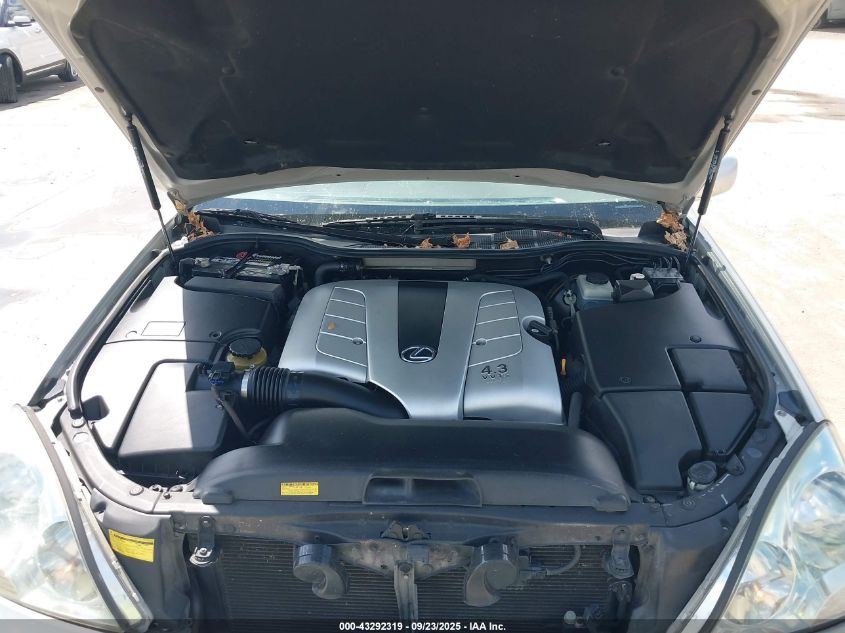 2001 Lexus Ls 430 VIN: JTHBN30FX10039081 Lot: 43292319