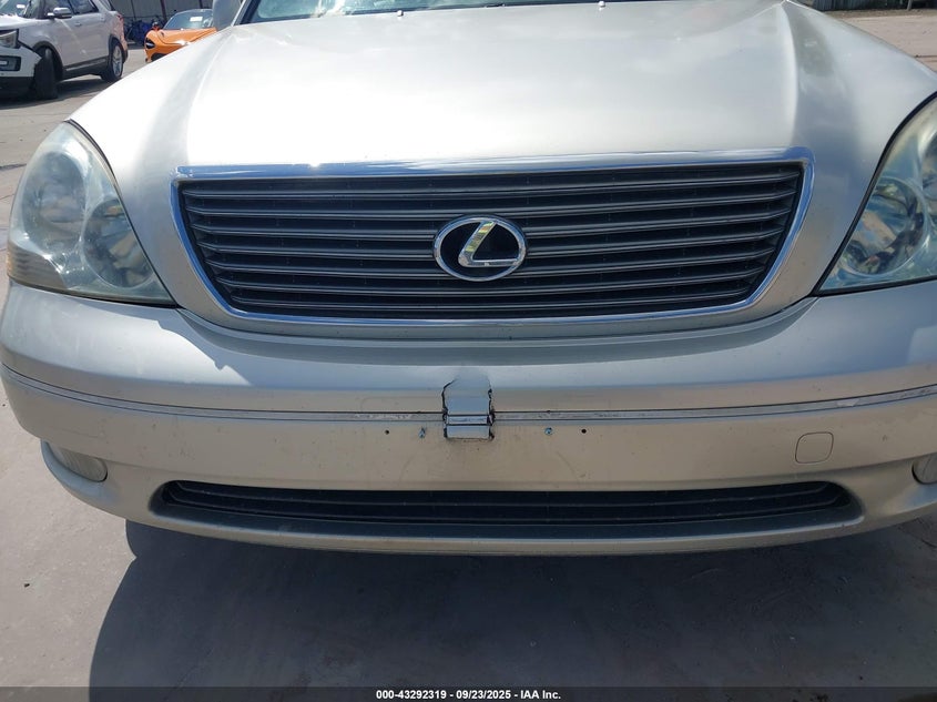 2001 Lexus Ls 430 VIN: JTHBN30FX10039081 Lot: 43292319
