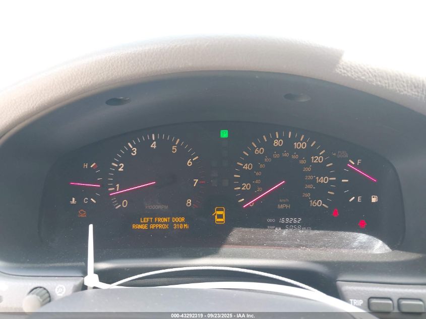 2001 Lexus Ls 430 VIN: JTHBN30FX10039081 Lot: 43292319