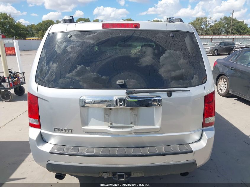 2009 Honda Pilot Ex-L VIN: 5FNYF38599B024444 Lot: 43292323