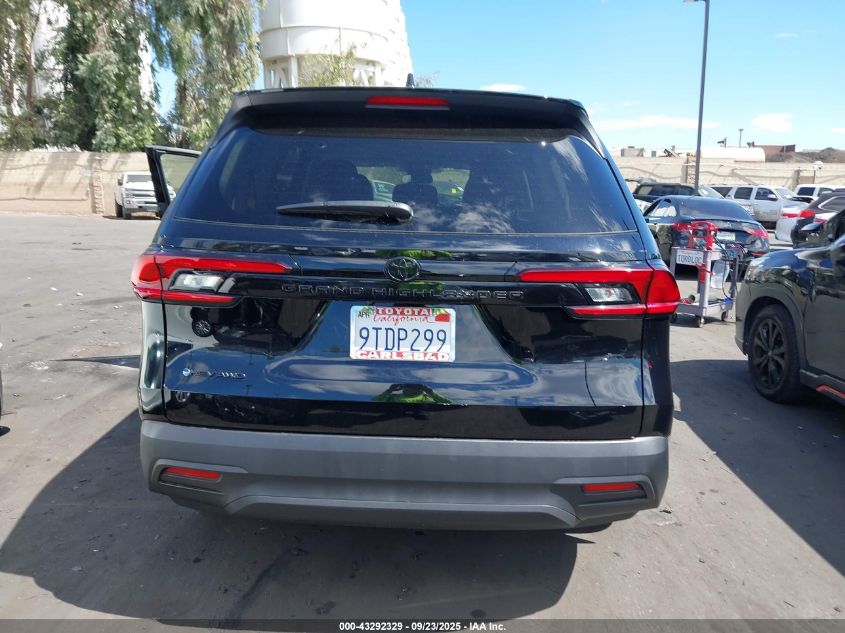 2025 Toyota Grand Highlander Hybrid Le VIN: 5TDACAB57SS040957 Lot: 43292329