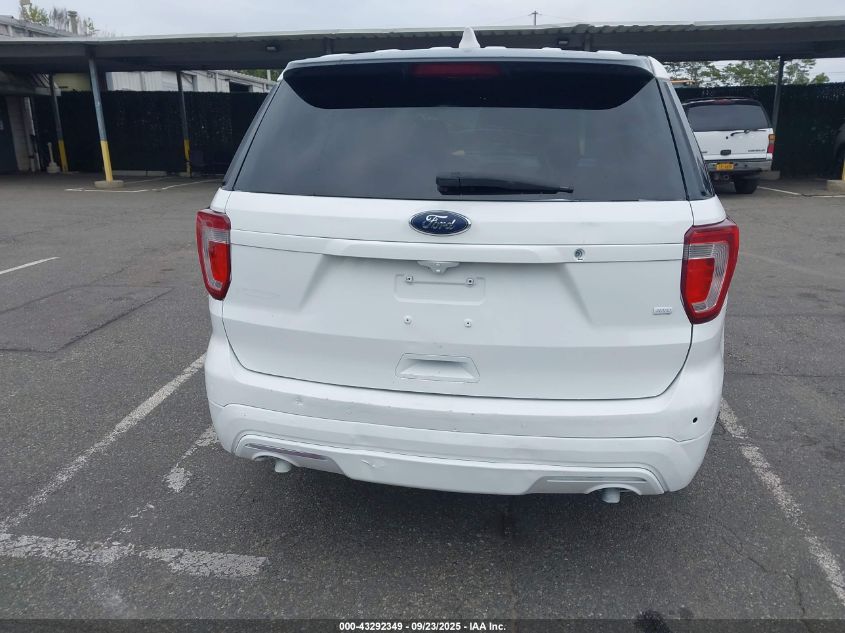 2016 Ford Police Interceptor VIN: 1FM5K8ARXGGB65062 Lot: 43292349