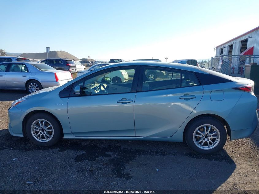 2016 Toyota Prius Two Eco VIN: JTDKARFU5G3525987 Lot: 43292351