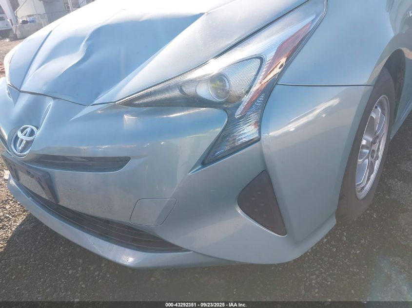 2016 Toyota Prius Two Eco VIN: JTDKARFU5G3525987 Lot: 43292351