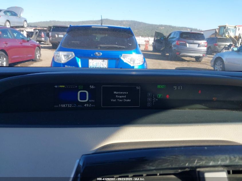 2016 Toyota Prius Two Eco VIN: JTDKARFU5G3525987 Lot: 43292351