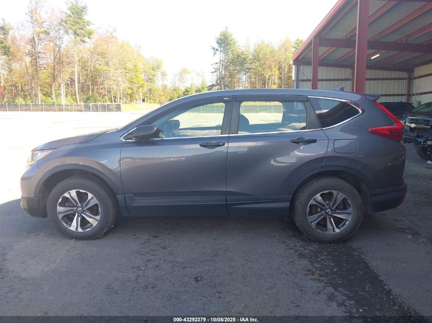 2019 Honda Cr-V Lx VIN: 2HKRW6H35KH221929 Lot: 43292379