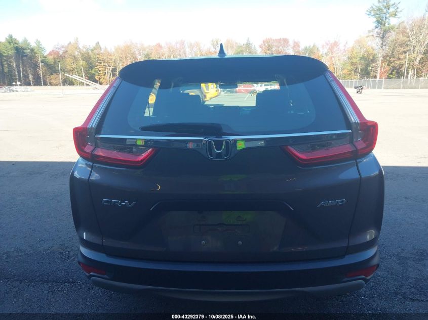 2019 Honda Cr-V Lx VIN: 2HKRW6H35KH221929 Lot: 43292379