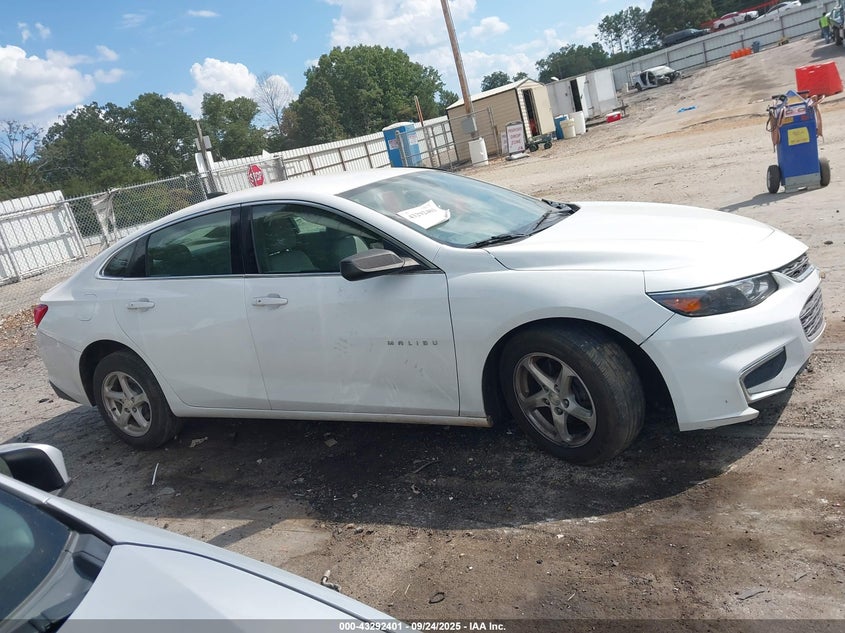 2016 Chevrolet Malibu Ls VIN: 1G1ZB5ST9GF198518 Lot: 43292401