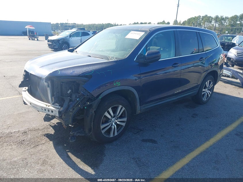 2016 HONDA PILOT EX-L - 5FNYF6H53GB026222