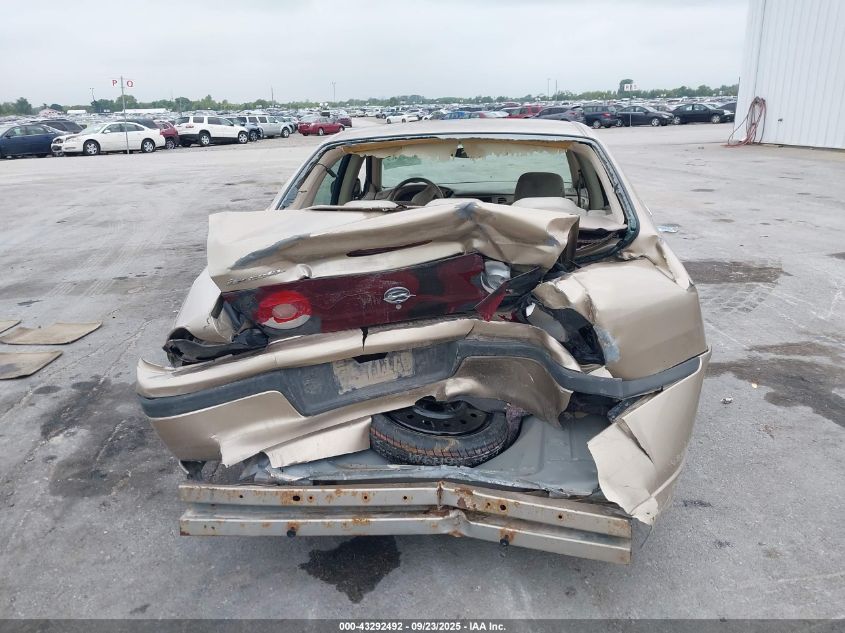 2004 Chevrolet Impala VIN: 2G1WF52E849306351 Lot: 43292492