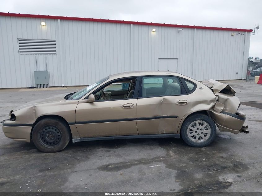 2004 Chevrolet Impala VIN: 2G1WF52E849306351 Lot: 43292492