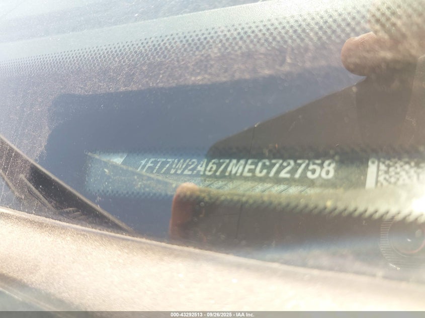 2021 FORD F-250 XL - 1FT7W2A67MEC72758