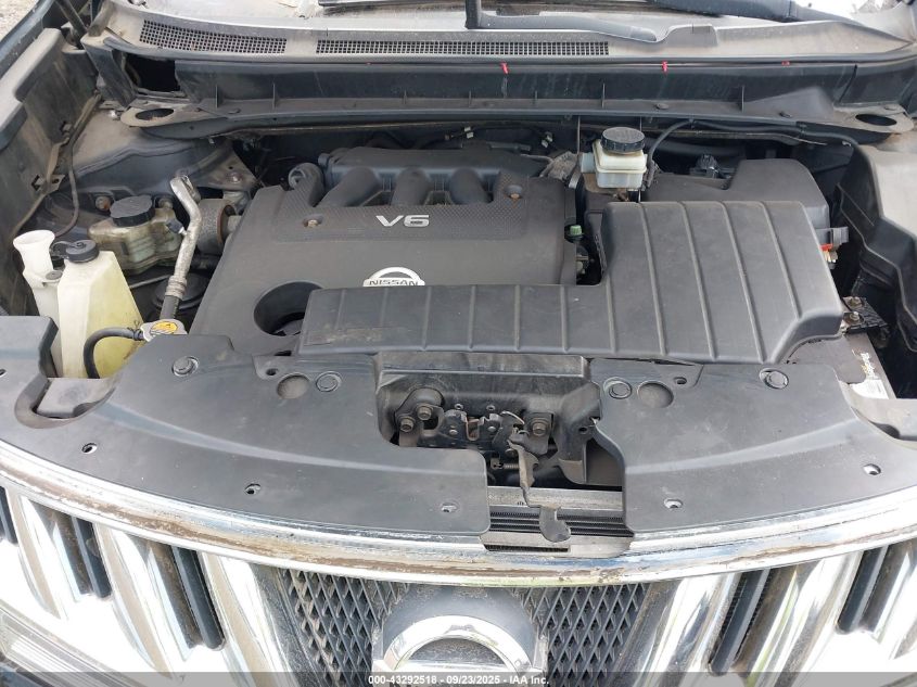 2009 Nissan Murano Le VIN: JN8AZ18W09W107539 Lot: 43292518