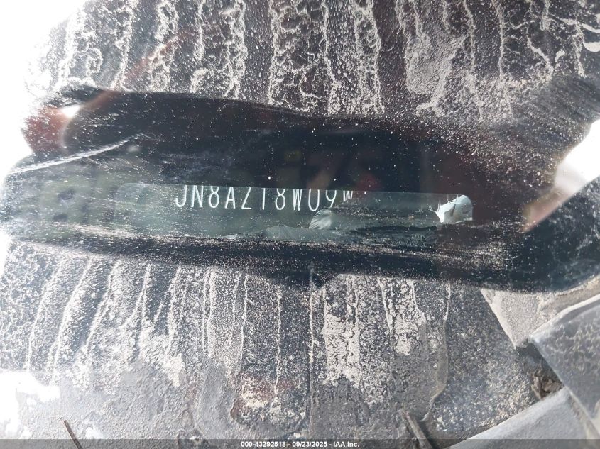 2009 Nissan Murano Le VIN: JN8AZ18W09W107539 Lot: 43292518