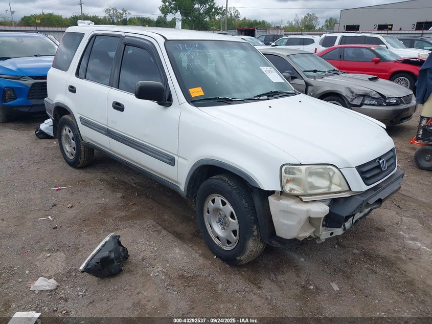 2000 Honda Cr-V Lx white other gasoline JHLRD1844YC016451 photo #1