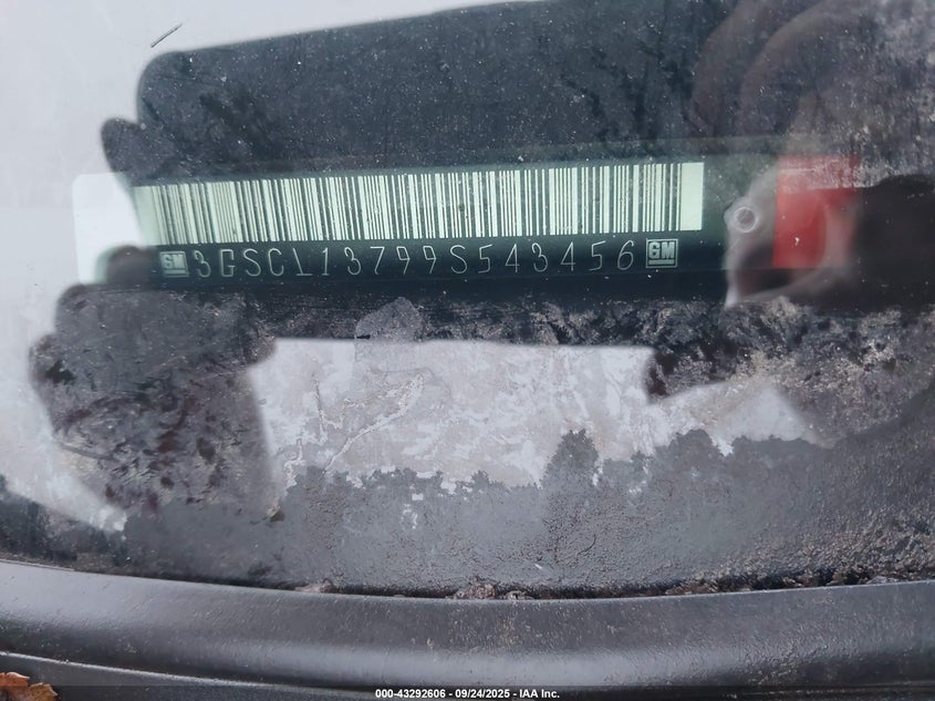 2009 Saturn Vue Red Line VIN: 3GSCL13799S543456 Lot: 43292606