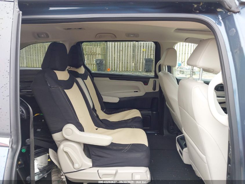 2025 Honda Odyssey Ex-L VIN: 5FNRL6H66SB070617 Lot: 43292627