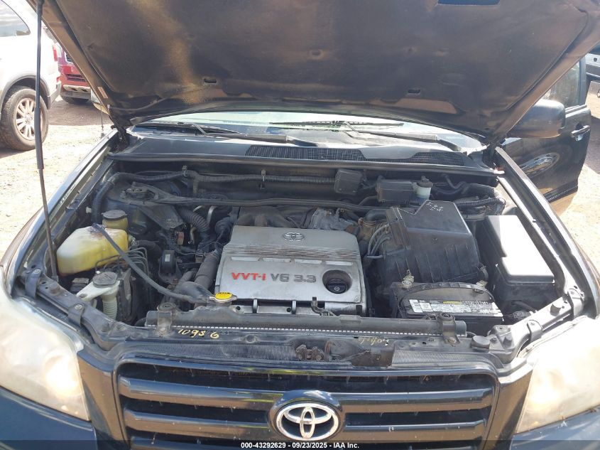 2007 Toyota Highlander V6 VIN: JTEEP21A770203154 Lot: 43292629