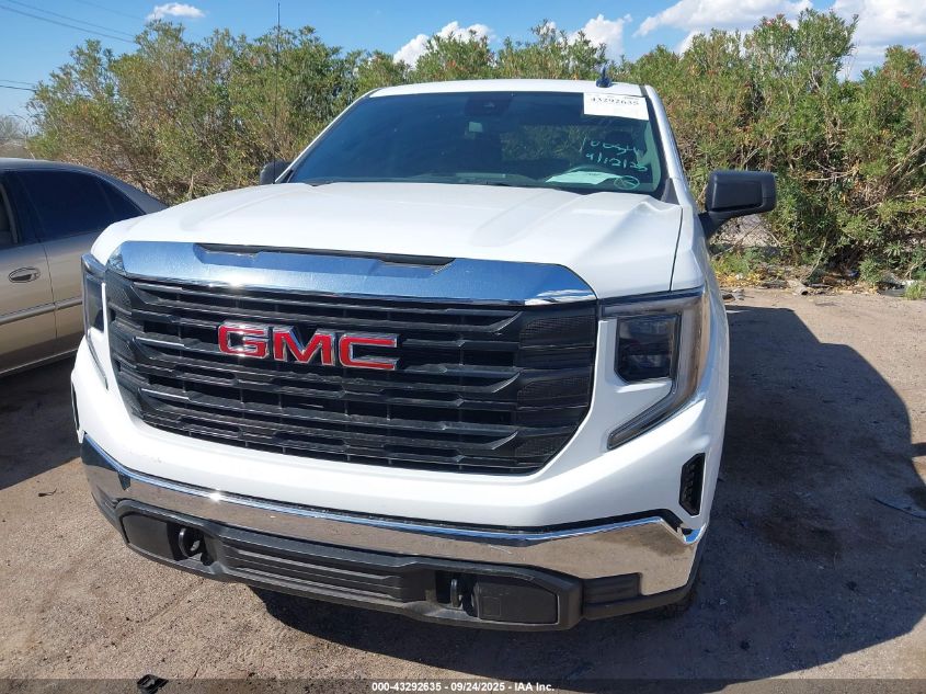 2024 GMC Sierra 1500 4Wd Short Box Pro VIN: 1GTUUAED9RZ123974 Lot: 43292635