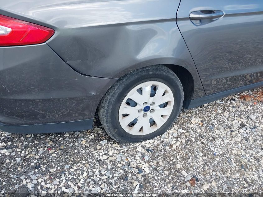 2014 Ford Fusion S VIN: 3FA6P0G75ER350049 Lot: 43292672