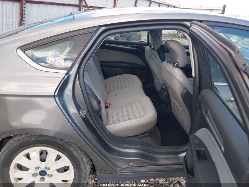 2014 Ford Fusion S VIN: 3FA6P0G75ER350049 Lot: 43292672