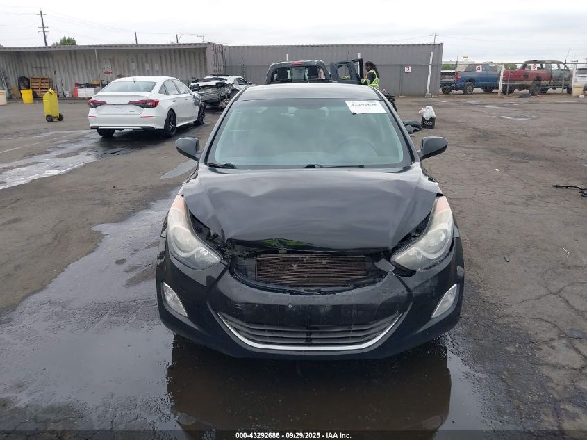 2013 Hyundai Elantra Gls VIN: 5NPDH4AE0DH341659 Lot: 43292686