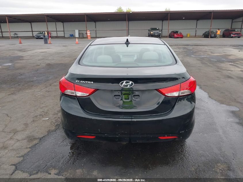 2013 Hyundai Elantra Gls VIN: 5NPDH4AE0DH341659 Lot: 43292686