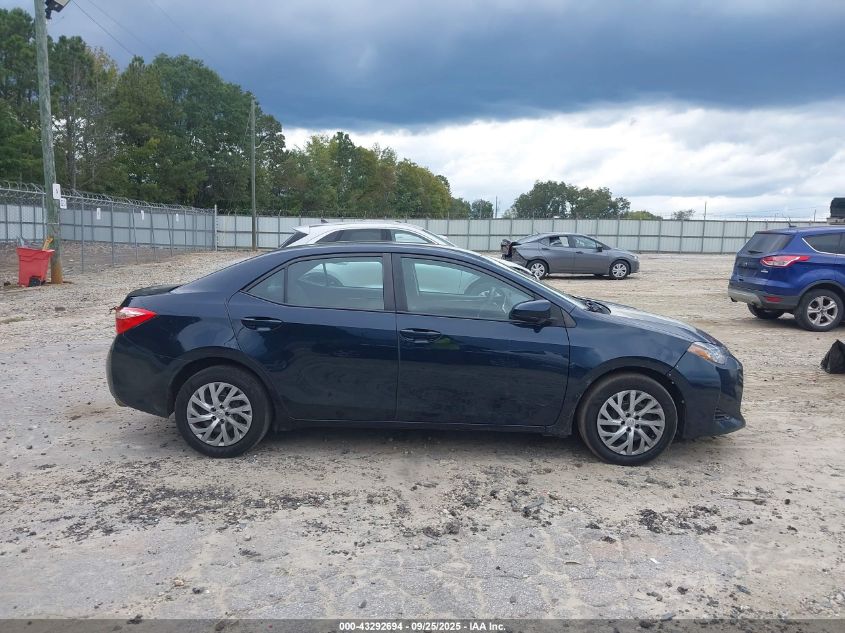 2017 Toyota Corolla Le VIN: 2T1BURHEXHC789440 Lot: 43292694