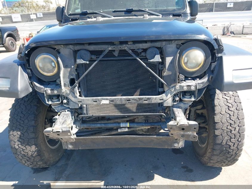 2018 Jeep Wrangler Unlimited Sport S 4X4 VIN: 1C4HJXDG2JW273651 Lot: 43292698