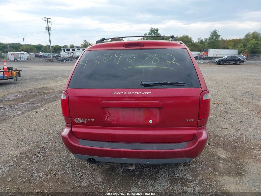 2005 Dodge Grand Caravan Sxt VIN: 2D4GP44L05R102906 Lot: 43292782