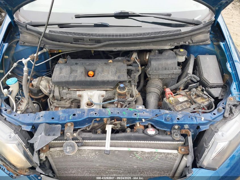 2012 Honda Civic Lx VIN: 19XFB2F56CE022664 Lot: 43292807