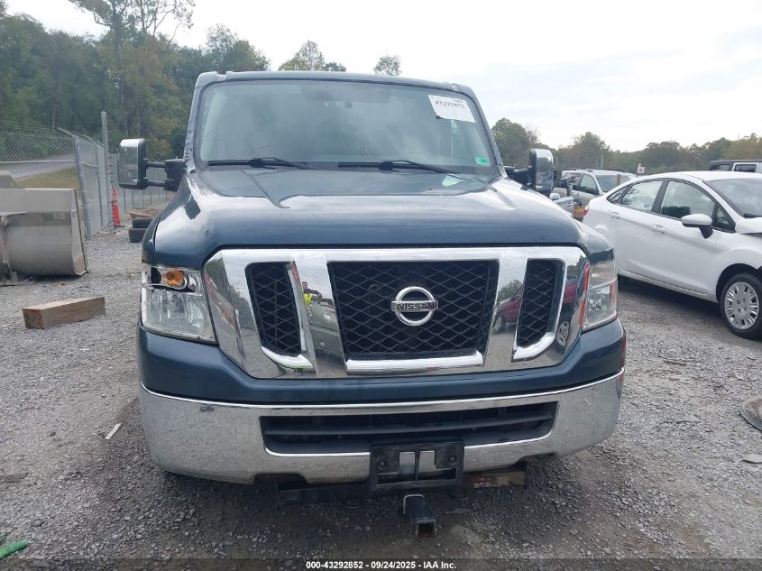 2013 Nissan Nv Passenger Nv3500 Hd Sv V8 VIN: 5BZAF0AA7DN202479 Lot: 43292852
