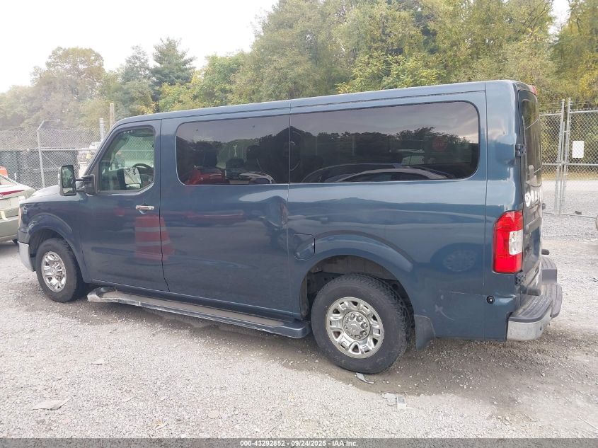 2013 Nissan Nv Passenger Nv3500 Hd Sv V8 VIN: 5BZAF0AA7DN202479 Lot: 43292852