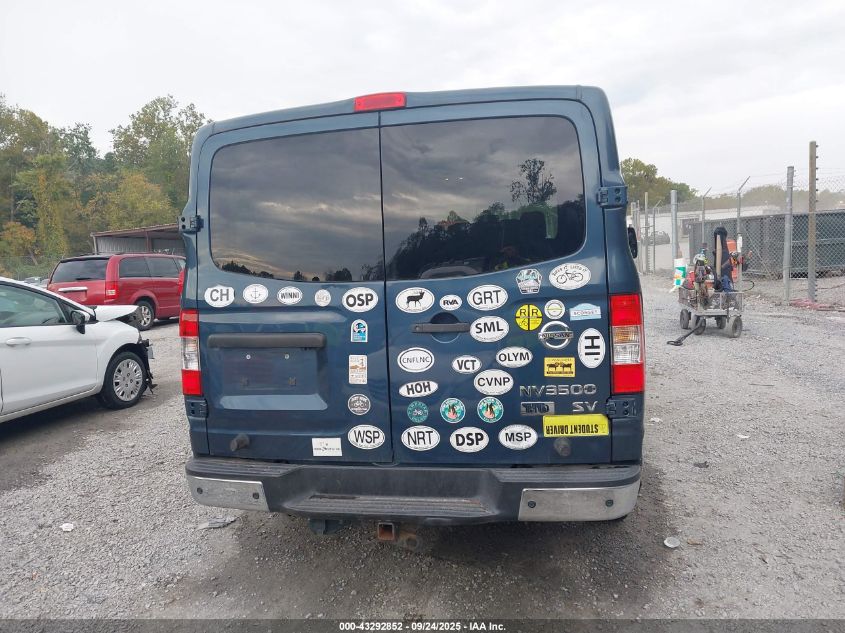 2013 Nissan Nv Passenger Nv3500 Hd Sv V8 VIN: 5BZAF0AA7DN202479 Lot: 43292852