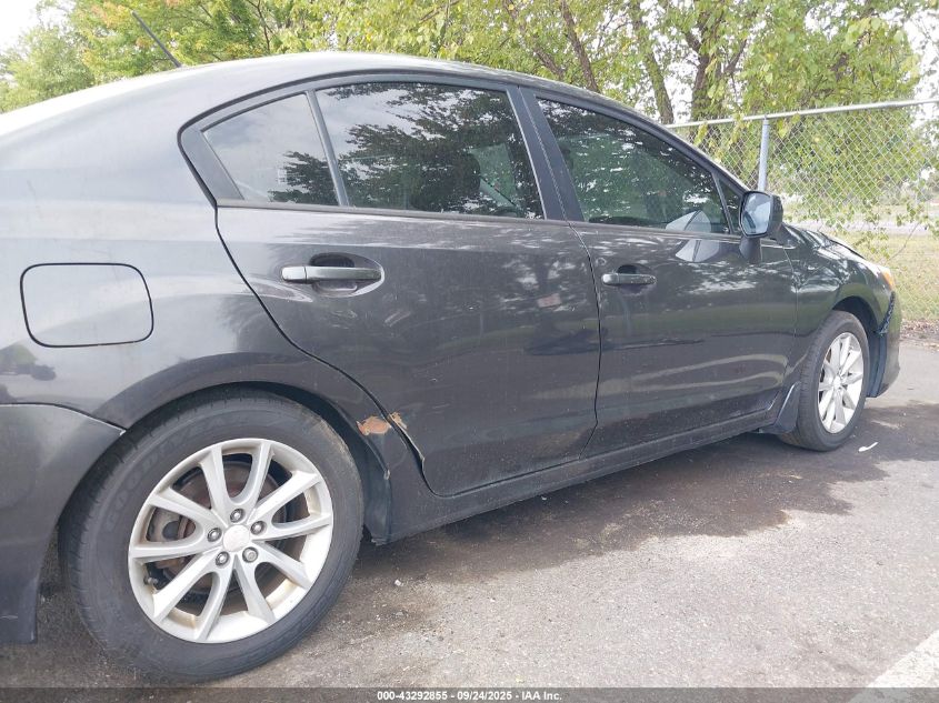 2014 Subaru Impreza 2.0I Premium VIN: JF1GJAC63EH023174 Lot: 43292855