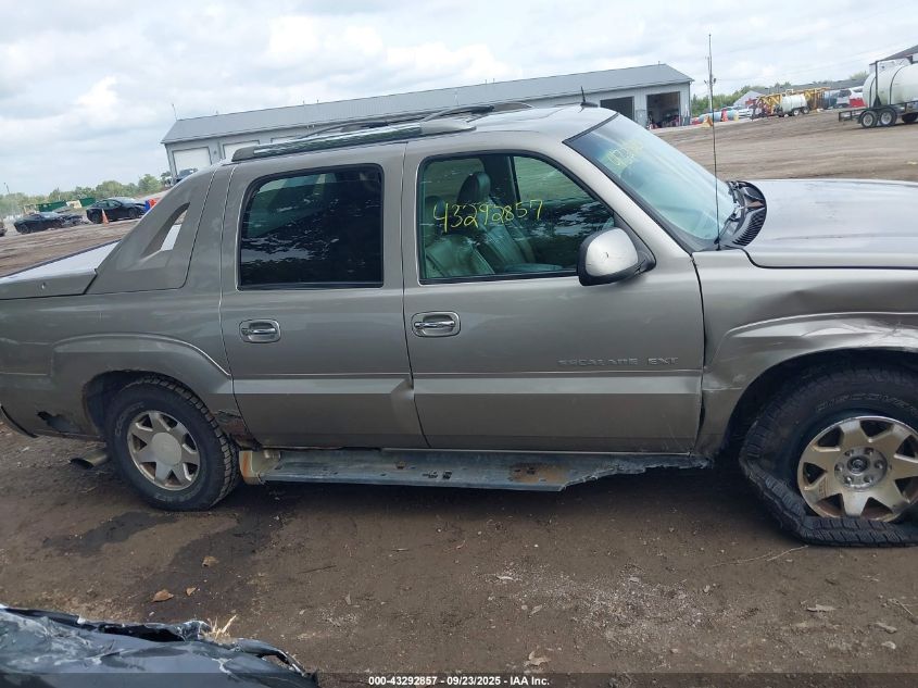 2002 Cadillac Escalade Ext Standard VIN: 3GYEK63N62G302721 Lot: 43292857