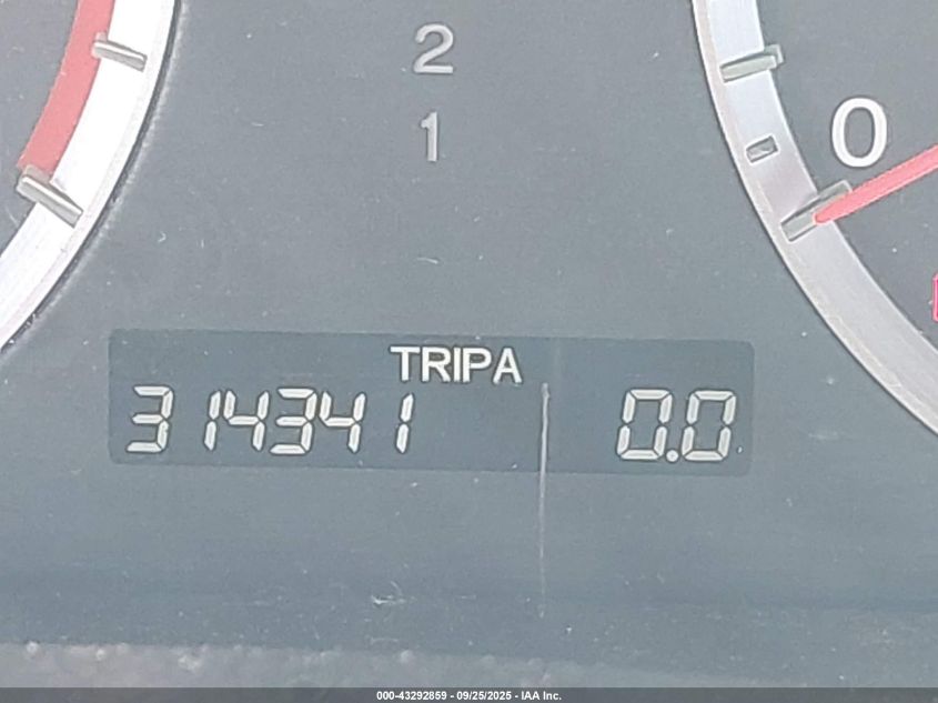 2009 Honda Accord 2.4 Lx VIN: JHMCP263X9C006629 Lot: 43292859