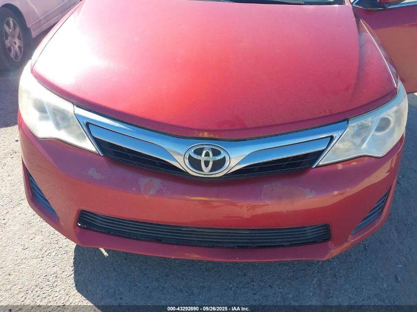 2012 Toyota Camry Le VIN: 4T1BF1FK9CU549193 Lot: 43292890