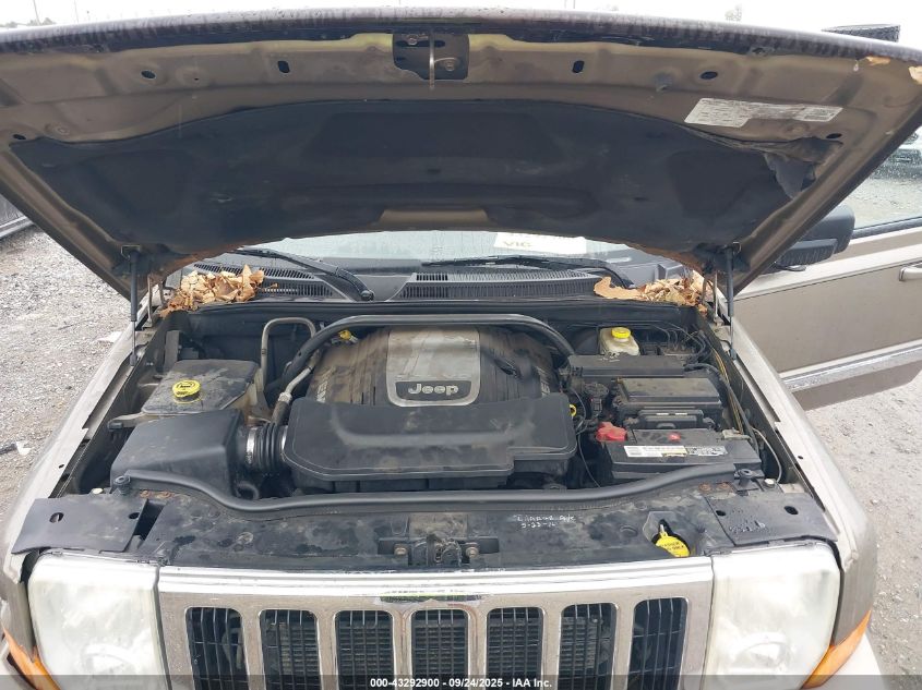 2006 Jeep Commander Limited VIN: 1J8HG58206C293514 Lot: 43292900